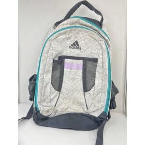 Adidas Black / Gray Load Spring, Backpack, Book Bag, Lap Top Pouch, School